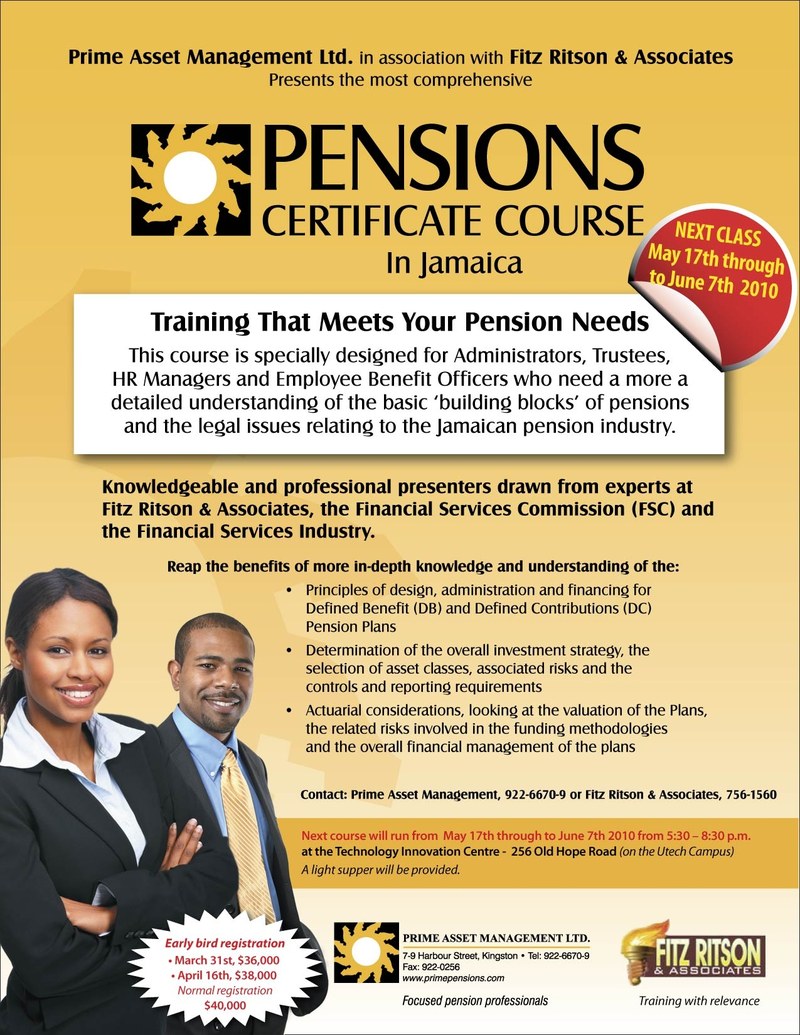 Prime Asset, Fitz-Ritson offer pension course