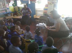 Reading Day at the Curlin Johnson Basic School