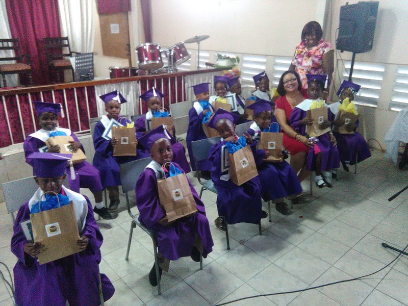 Karen Fitz Ritson was the guest speaker at Readiness Basic School