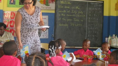 Literacy Day at Readiness Basic School