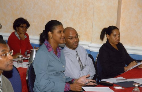 Students listening