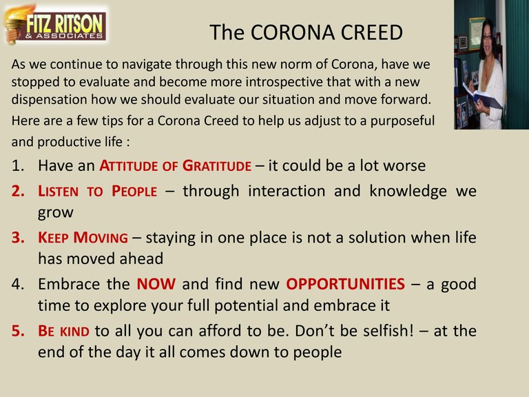 THE COVID CREED